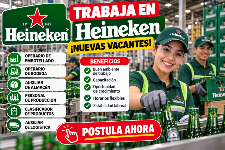 Operario de Embotellado y Bodega en Heineken: funciones, requisitos y cómo postular
